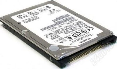 Лот: 1866218. Фото: 1. Жесткий диск 2.5'' IDE Hitachi... Жёсткие диски (HDD)