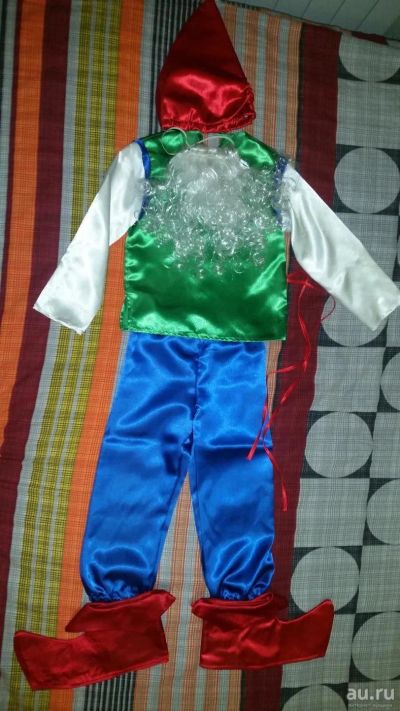 Лот: 8527418. Фото: 1. Новогодний костюм Гном. Детские карнавальные, праздничные костюмы