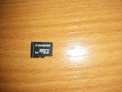 Лот: 5991981. Фото: 1. MicroSD 2 GB Digma class 10. Карты памяти