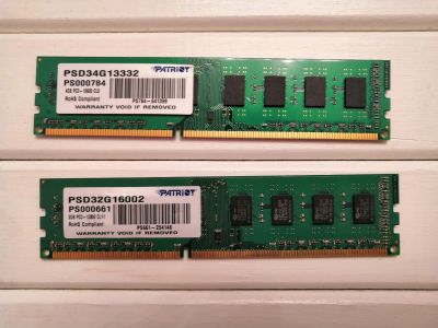 Лот: 15482978. Фото: 1. Patriot DDR3 2Gb и 4Gb. Оперативная память