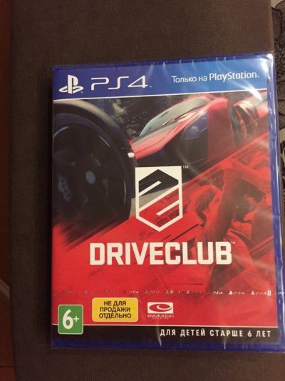 Лот: 10427700. Фото: 1. DriveClub PS4 новый в упаковке. Игры для консолей