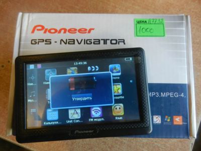 Лот: 4409983. Фото: 1. Навигатор Pioneer в коробке доки... GPS-навигаторы
