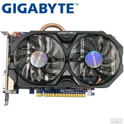 Лот: 13778568. Фото: 1. Видеокарта gigabyte gtx 750ti... Видеокарты