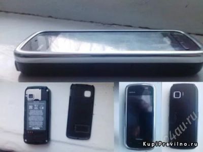 Лот: 2296476. Фото: 1. Смартфон NOKIA 5230 NAVI Black... Смартфоны