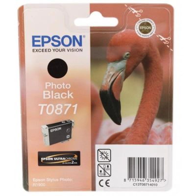 Лот: 5362890. Фото: 1. Картридж струйный Epson C13T08714010... Картриджи, расходные материалы