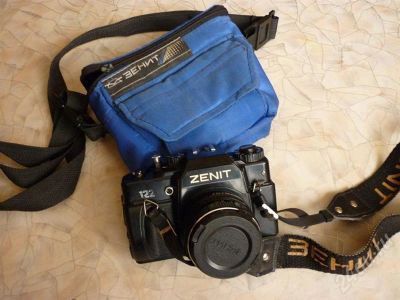 Лот: 96618. Фото: 1. фотоаппарат ZENIT 122. Плёночные компактные
