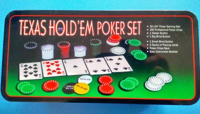 Лот: 18661626. Фото: 1. набор для игры в покер Texas Hold... Настольные игры, карты