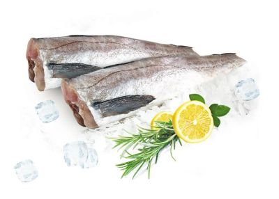 Лот: 6336723. Фото: 1. Минтай с/м без головы. Икра, рыба, морепродукты