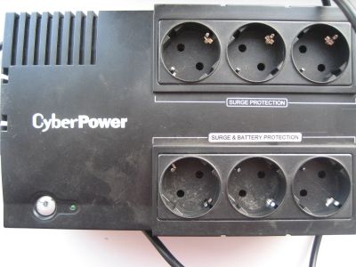 Лот: 16692374. Фото: 1. ИБП CyberPower BS650E (неисправность... ИБП, аккумуляторы для ИБП