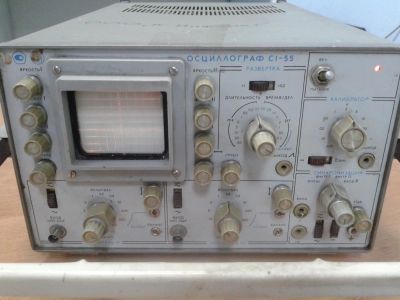 Лот: 10971905. Фото: 1. Осциллограф С1-55. Радиолюбительский инструмент