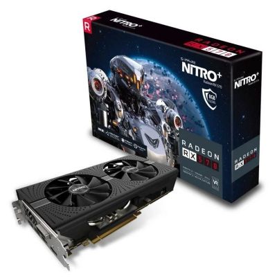 Лот: 10905354. Фото: 1. Sapphire Radeon RX 570 Nitro... Видеокарты