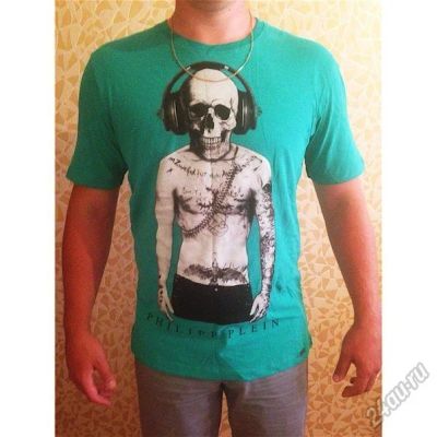 Лот: 5096499. Фото: 1. Мужская футболка Philipp Plein... Футболки, поло