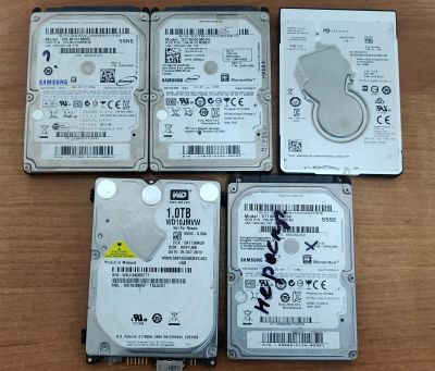 Лот: 21776533. Фото: 1. HDD/1000 Gb/жесткие диски/2.5... Жёсткие диски (HDD)
