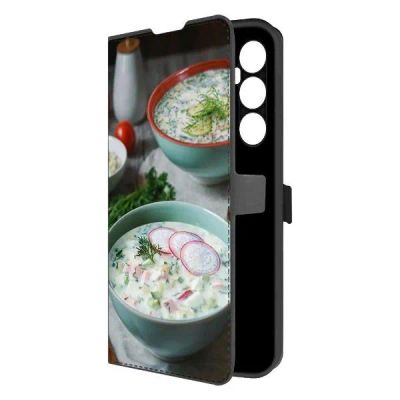 Лот: 25542930. Фото: 1. Чехол Krutoff Eco Book "Окрошка... Чехлы, бамперы