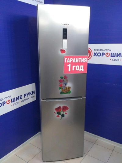 Лот: 15214217. Фото: 1. Холодильник bosch kgn39vl17r... Холодильники, морозильные камеры
