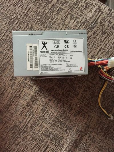 Лот: 5490175. Фото: 1. Блок питания Power man atx12v350wp4... Корпуса, блоки питания