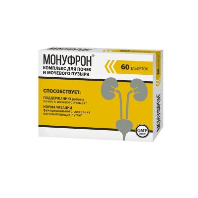Лот: 23720336. Фото: 1. Монуфрон таблетки 60 шт. Лекарства