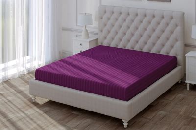 Лот: 24914770. Фото: 1. Простыня Verossa Stripe Premium... Одеяла, подушки