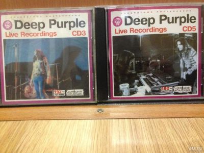 Лот: 9075726. Фото: 1. mp3 Deep Purple 3-5 CD диск. Аудиозаписи