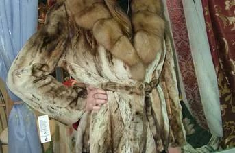 Лот: 5337736. Фото: 1. шуба норковая с капюшоном. Верхняя одежда