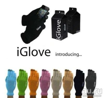 Лот: 8526464. Фото: 1. Сенсорные перчатки iGlove. Перчатки, варежки, митенки