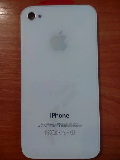 Лот: 8522090. Фото: 1. Задняя крышка iPhone 4S (олеофобное... Корпуса, клавиатуры, кнопки