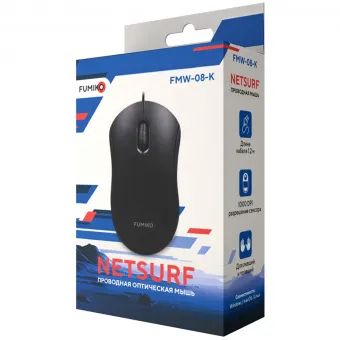 Лот: 21691061. Фото: 1. Проводная мышь Fumiko Netsurf... Клавиатуры и мыши