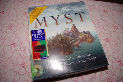 Лот: 4033499. Фото: 1. Myst, PC, 1994, игра-легенда квестов... Энциклопедии, словари, обучающие