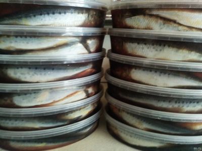 Лот: 16222358. Фото: 1. Сельдь Иваси набор из слабо-соленой... Икра, рыба, морепродукты