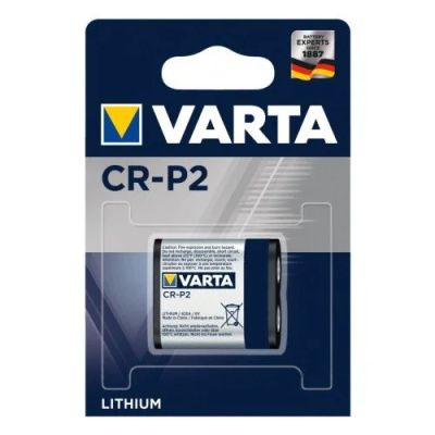 Лот: 14551191. Фото: 1. Батарейка CR-P2 VARTA 1шт./6В... Батарейки, аккумуляторы, элементы питания