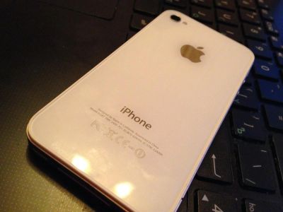 Лот: 3478359. Фото: 1. iPhone 4S 16Gb White + iPad-2... Смартфоны