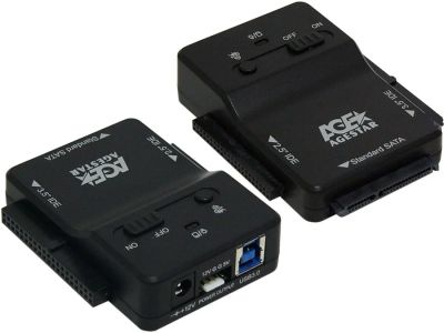 Лот: 11085321. Фото: 1. Адаптер-переходник USB3.0 AgeStar... Инструменты и оборудование