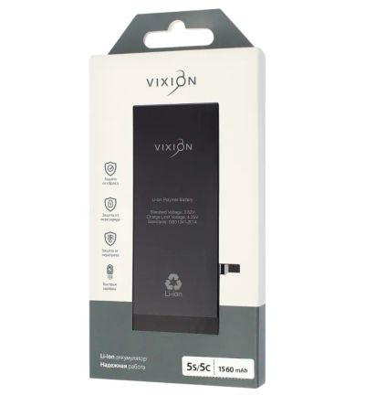 Лот: 6075888. Фото: 1. АКБ Apple iPhone 5c (A1456)/iPhone... Аккумуляторы