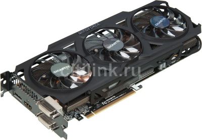 Лот: 9857046. Фото: 1. Gigabyte Radeon R9 270X 1050Mhz... Видеокарты