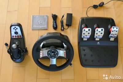 Лот: 6702720. Фото: 1. Руль Logitech G27 (Продажа, Обмен... Рули, джойстики