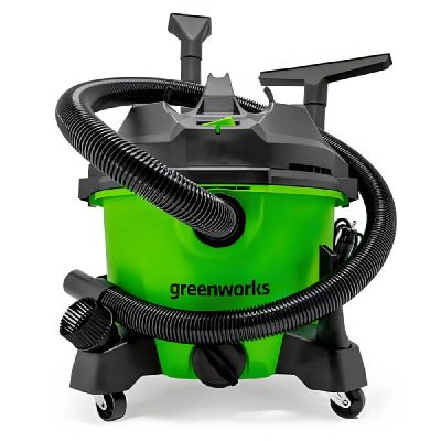 Лот: 25241454. Фото: 1. Пылесос строительный GREENWORKS... Электроинструмент