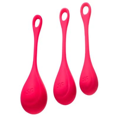 Лот: 19966573. Фото: 1. Набор вагинальных шариков Satisfyer... Игрушки