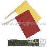 Лот: 13597698. Фото: 1. Флажки сигнальные в чехле (красный... Обмундирование