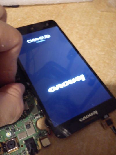Лот: 6730139. Фото: 1. Дисплей Lenovo S580 в сборе с... Дисплеи, дисплейные модули, тачскрины