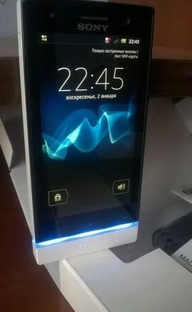 Лот: 7090962. Фото: 1. Xperia U ST25i 8Gb Как новый... Смартфоны