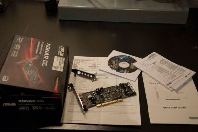 Лот: 10264358. Фото: 1. Звуковая карта ASUS Xonar DG. Звуковые карты