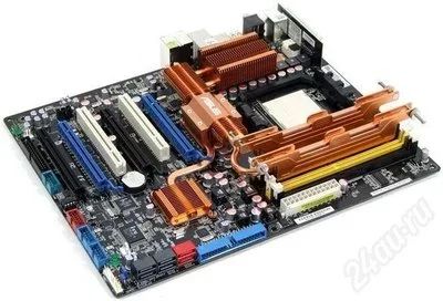 Лот: 636447. Фото: 1. мат.плата ASUS M3A32-MVP Deluxe... Материнские платы