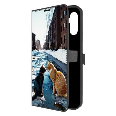 Лот: 25134989. Фото: 1. Чехол Krutoff Eco Book "Мартовские... Чехлы, бамперы