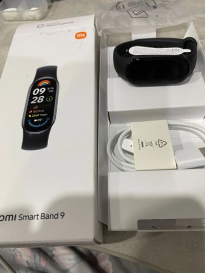 Лот: 25678047. Фото: 1. Фитнес-браслет Smart Band 9. Смарт-часы, фитнес-браслеты, аксессуары