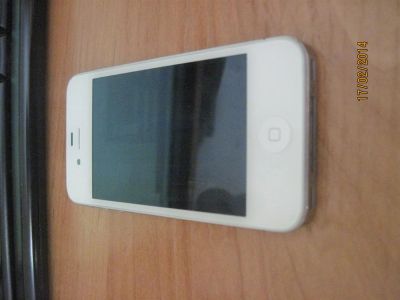 Лот: 3738538. Фото: 1. Apple iPhone 4 8gb (белый). Смартфоны
