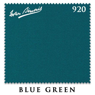 Лот: 22370430. Фото: 1. Сукно Iwan Simonis 920 195см Blue... Бильярд, боулинг