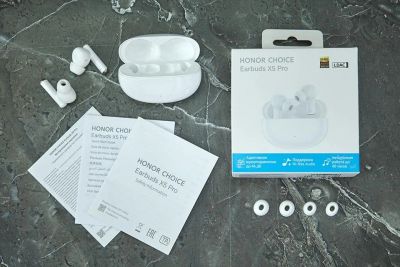 Лот: 22170579. Фото: 1. Наушники TWS Honor Choice Earbuds... Наушники, гарнитуры