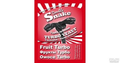 Лот: 16472667. Фото: 1. Турбо дрожжи DoubleSnake Fruit... Ингредиенты для приготовления напитков