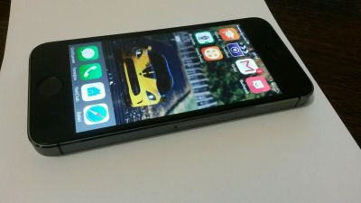 Лот: 5226012. Фото: 1. Iphone 5s Space grey с 1 рубля... Смартфоны