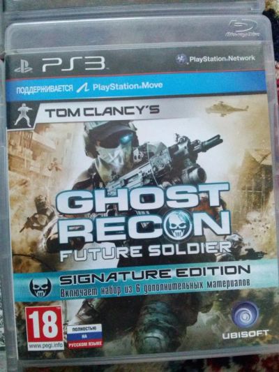 Лот: 6401880. Фото: 1. Ghost Recon Future Soldier PS3. Игры для консолей